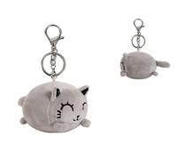 Portachiave.GATTO GRIGIO con gancio. I-TOTAL