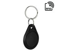 PORTACHIAVE NERO TAG RFID 125 KHz PER LETTORI CONTROLLO ACCESSI O PRESENZA RTAG-VISRFID-TAG-BLACK SAFIRE