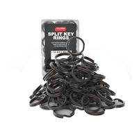 Portachiavi 100 pezzi all'ingrosso Anello divisione da 23 mm pollice resistente, ideale per portachiavi, badge fai-da-te e chiavi auto, affittare, concessionario, ufficio, scuola