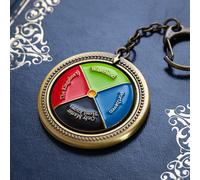 Portachiavi a disco colorato Howl's Moving Castle Kuru Studio Ghibli