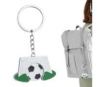 Portachiavi a forma di carrello, portachiavi a forma di pallone da calcio, per zaino, portatile, per la spesa, per fidanzata, moglie, fidanzato