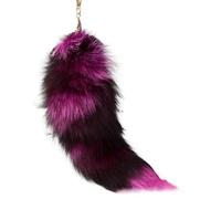 Portachiavi a forma di coda di, ciondolo a forma di coda di, da appendere alla borsa, portatile, da donna, per costume da donna, per amanti della, ragazze, moglie, A, Refer to