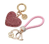 Portachiavi a forma di cuore Portachiavi per auto Portachiavi con strass glitter Regalo per coppie, Portachiavi Coppia Cuore, Collega Speciale Originale Regalo Mamma Papà Compleanno Regalo