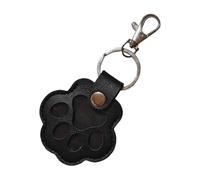 Portachiavi a forma di impronta di per animali, souvenir memoriale per peli di animali da compagnia, ciondoli affascinanti con design a di souvenir memoriale, regalo per ragazze, uomini e