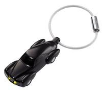 Portachiavi a forma di Limousine anni 50, con luci Led color arancio, metallo cromato