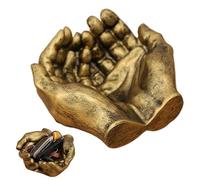 Portachiavi A Forma Di Mano, Guscio Chiave A Forma Di Mano, Vassoio Chiave Da Scrivania, Statua A Forma Di Mano, Organizzatore Per L'Area Di Entrata, Ciotola Con Chiavi Intagliate, T