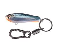 Portachiavi a forma di pesce, design a doppio scopo, 8 cm, portachiavi con esca da, ciondolo stile ciondolo, colori vivaci, per scuola, riunioni, scrivania, casa, pendolarismo, aula