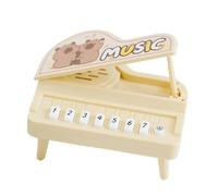 Portachiavi a forma di pianoforte, simpatico gadget per l'apprendimento della musica, ciondolo a forma di pianoforte, per adolescenti, adulti, donne, bambini, studenti, borsa a tracolla per la scuola