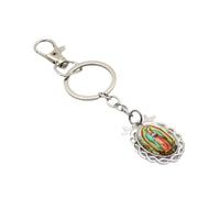 Portachiavi a forma di signora Madonna di Guadalupe ornamento adatto per battesimo e prima comunione regali religiosi souvenir religiosi matrimonio