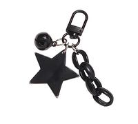 Portachiavi a forma di stella a cinque punte con ciondolo portachiavi bomboniera per bambini borsa portachiavi San Valentino