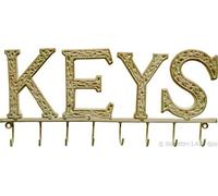 PORTACHIAVI A MURO IN FERRO PIENO APPENDINO CUCINA MULTIUSO