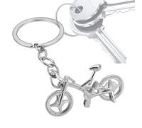 Portachiavi A Tema Bici - Portachiavi In Lega Di Zinco A Forma Di Bicicletta,Orecchino Portachiavi In Miniatura Retro Per Giovani Ragazzi Ragazze Uomini Adolescenti Come, argento, Consulte la