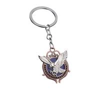 Portachiavi a tema massonico in lega di design borsa da appendere decorazione ornamento per uomini donne regalo simbolo animale portachiavi, Guhong, Taglia unica