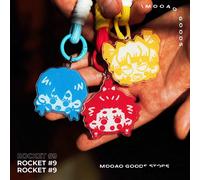 Portachiavi a tema spada e farfalla ispirato all'anime, design di personaggi in stile giapponese, ciondolo carino per borse per fan verde,rosa,Viola,blu,azzurro,Nero 2,Nero 1,Blu 2,Giallo 1,Blu 1,Ross