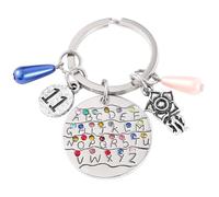 Portachiavi a tema Stranger Funny Things, regalo per la sua migliore amica, regalo per donne e uomini