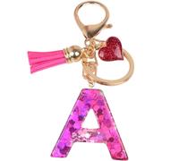 Portachiavi Abeceda - A / Rosa / Cuore