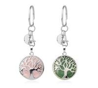 Portachiavi Albero Della Vita Da 2 Pezzi, Design Retrò In Metallo A Forma Di Albero, Ciondolo Fatto A Mano Squisito, Adatto Per La Decorazione Di Chiavi E Accessori Per Borse, Regalo Unisex