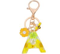 Portachiavi Alfabeto - A / Giallo