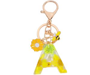 Portachiavi Alfabeto - A / Giallo