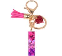 Portachiavi Alfabeto - I / Rosa / Cuore