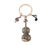 Portachiavi Alla Moda Con Ciondolo A Forma Di Note Violino, Gioiello Da Appendere In Vita, Zaino