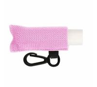 Portachiavi alla moda per balsamo per labbra, rossetto, portachiavi elastico con clip per cosmetici, pratico accessorio da viaggio, accessorio da viaggio fatto a mano, per donne e ragazze, A, Taglia