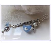 Portachiavi Angelo Custode Borsa Battesimo Scuola Regalo