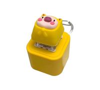 Portachiavi animale, Fidget Toy, ricaricabile Keyboard Clicker with Lights, Relief Pig Keyring, Cute Portable Clicker for Home, School, Travel, Divertimento, Play, Adulti, Kids, Bambini, Teens, Soft