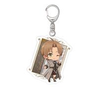 Portachiavi Anime Mushoku Tensei Rudeus | Collezionismo A Tema Reincarnazione Ultraterrena | Charms In Acrilico Di Alta Qualità |