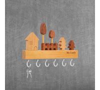 Portachiavi Appendiabiti da parete Appendiabiti Decorativo per corridoio