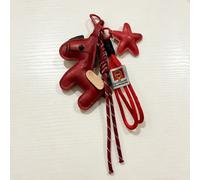 Portachiavi artigianale con ancora e ferro di cavallo rosso per mini golf, regalo di coppia, regalo per donne, regalo per la festa della mamma, ciondolo adatto per decorazione, piccolo regalo per donn