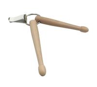 Portachiavi artistico a forma di bacchetta leggera e durevole in acero, accessorio per amanti della musica, regalo portachiavi