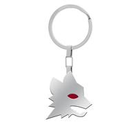 Portachiavi da unisex della squadra As Roma della collezione Roma - Gioielli Squadre. Portachiavi in acciaio. Dimensione ciondolo: 30 mm circa. La referenza è B-RP001XAR