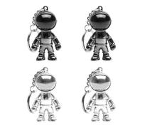 Portachiavi Astronauta Da 4 Pezzi, Portachiavi Tridimensionali, Portachiavi Creativi Per Auto, Portachiavi Personalizzati, Portachiavi Regalo Per Gli Amanti Dello Spazio