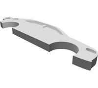 Portachiavi Audi A3 8P Modello Auto Generazione Stampato 3D Accessorio