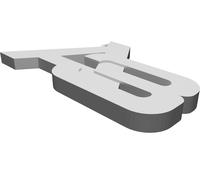 Portachiavi Audi A3 Anello Chiavi Logo Design Accessorio Stampato 3D