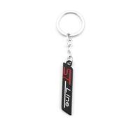 Portachiavi Auto Compatibile con per Ford st Line 2024 stline kuga Fiesta - Lega Metallica - Accessori Regalo per Appassionati di Auto,S-B