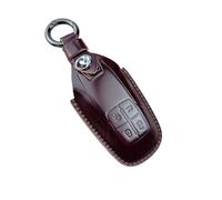 Portachiavi Auto per Ferrari, Sicuro Resiste Leggero Portachiavi per Uomini e Donne Accessori Auto,B Cordovan Leather