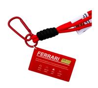 Portachiavi Auto per Ferrari, Sicuro Resiste Leggero Portachiavi per Uomini e Donne Accessori Auto,Red