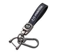 Portachiavi Auto per Mazda MX-5,accessori per Chiavi Auto Resistenti All'usura e Alla Polvere Parti di Ricambio Decorative Moda Personalizzata e Regali Creativi,Bla-ck-M