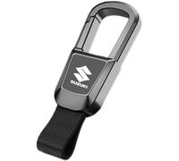Portachiavi Auto per Suzuki Jimny 2018-2023, Porta Chiavi con Logo Lega di Zinco Portachiavi con Anello Portachiavi con Moschettone Accessori per Chiavi per Auto,B