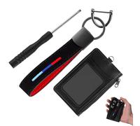 Portachiavi Auto Uomo Donna,Portachiavi In Pelle con Porta Carte,Portachiavi Macchina per BMW Modelli BMW E60/F30/G01 e altro, Accessorio Adatto per Dono agli Appassionati di Auto