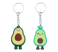Portachiavi Avocado Da 2 Pezzi, Portachiavi Carini, Portachiavi Cartoni Animati, Portachiavi Decorativi, Portachiavi Per Bambini