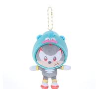 Portachiavi bambola peluche personaggi SONIC & FRIENDS Shadow × Hangyodon...