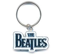 Portachiavi - Beatles (the): Drop T Black (portachiavi Metallo)