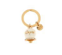 Portachiavi BELVEDERE GOLD CAMPANELLA BIANCA Amo Capri Donna