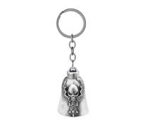 PORTACHIAVI BIKER "GUARDIAN BELL" CON TESCHIO ALATO