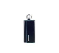Piquadro Portachiavi quadrato blu in pelle 6 cm night blue (PC1397B2-BLU2)