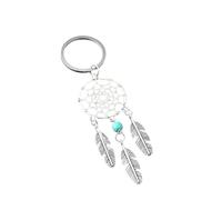 Portachiavi Boho - Ciondolo Ornamentale Acchiappasogni | Kit Acchiappasogni Portatile Da 11,2 Cm, Portachiavi Per Auto Boho Per Ragazze, Portachiavi Acchiappasogni Leggero E Decorativi Per B