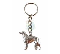 Portachiavi Borzoi In Peltro